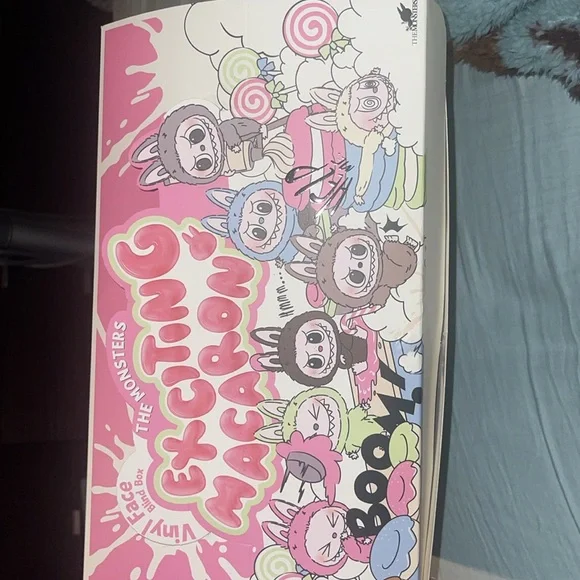 Pop Mart LABUBU Exciting Macaron Vinyl Face Toy The monsters open box sealed bag - Picture 12 of 14